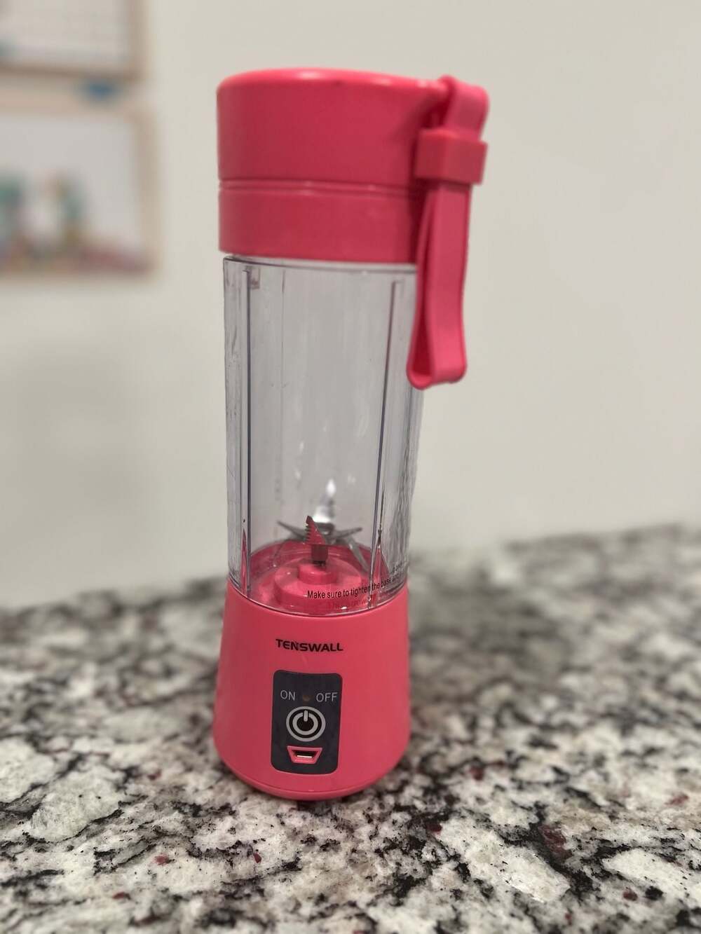 Tenswall Portable blender Machine Pink